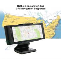 Navegador Gps portátil de 6,86 pulgadas para coche, grabador Dvr con doble lente, 4g, Android, Dashcam, aplicación Gps, PC, sistema de Monitor en tiempo Real