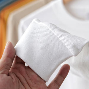 MTL2026 all'ingrosso personalizzato <span class=keywords><strong>250</strong></span> <span class=keywords><strong>grammi</strong></span> di cotone 100% T-shirt manica lunga tinta unita Unisex T-shirt - Product Image 1