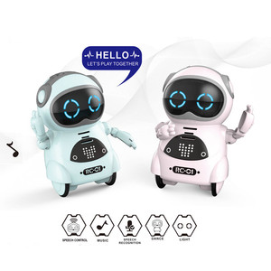 YS TOYS Juguete Robot Educativo de Bolsillo - Control por Voz, Baila, Habla, Electrónico, Musical, Funciona con Pilas <span class=keywords><strong>para</strong></span> Edades de 2 a 13 Años - Product Image 2