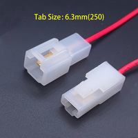 Connecteur de phare de moto XIPU 6,3 mm, prise de câblage, faisceau de câbles PA, mâle et femelle, longueur personnalisée, couleur et modèle du câble