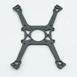 Custom T300 T700 Carbon Fiber CNC Cutting Sheet FPV Drone Frame 3k Carbon Fiber Parts