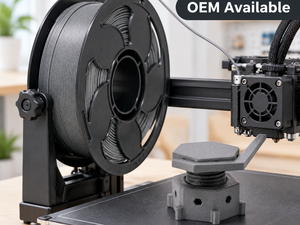 Filamento Yiqiu3D PLA CF y PLA GF de 1.75 mm y 1 kg, Filamento para Impresora 3D Reforzado con Fibra, Acabado Mate para Bambu Lab - Product Image 1