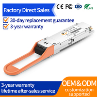 Module émetteur-récepteur YTOPTO 100G QSFP28 ER4 SM 1310nm 40km LC pour l'agrégation de serveurs et les centres de données, 100 % compatible, certifié CE ROHS