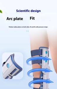 スポーツニープロテクターメニスカスヒンジサポート通気性ニーサポートカバージョイント固定衝突防止ニーブレースストラップ付き - Product Image 2