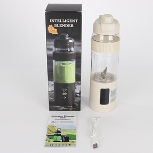 OEM Fruit Vegetable Universal Portable USB Juicer Blender Personal Size Smoothie Blender Ice Crushing LED Display Home Outdoor - Product Image 2