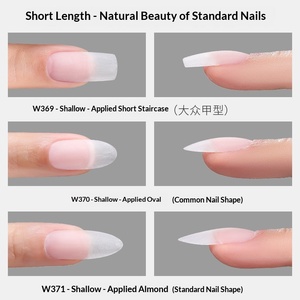 Placas de <span class=keywords><strong>Uñas</strong></span> Ultrafinas con Curva en C <span class=keywords><strong>para</strong></span> Salones de Manicura, Adhesivos de <span class=keywords><strong>Uñas</strong></span> <span class=keywords><strong>Postizas</strong></span> Sin Costuras y Sin Necesidad de Pulir, Aptos <span class=keywords><strong>para</strong></span> Cualquier Tipo de Piel - Product Image 3