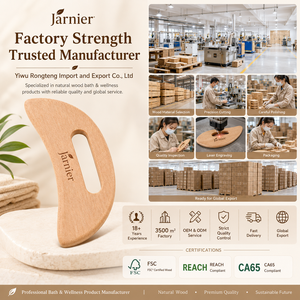 แผ่นขูดกัวซาไม้บีชยี่ห้อ Jarnier สำหรับนวดลดเซลลูไลท์ ขจัดหนังด้านที่เท้า ช่วยกระชับสัดส่วน อุปกรณ์บำบัดด้วยไม้ - Product Image 6