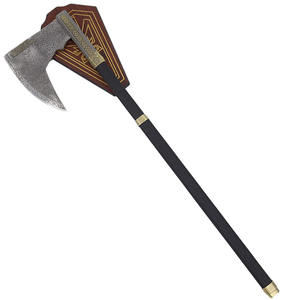 Il signore degli anelli nana ascia da battaglia arma di metallo non affilata modello spada giocattolo sicura dalla <span class=keywords><strong>compagnia</strong></span> dell'anello - Product Image 1