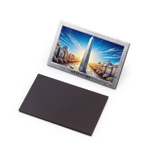 2025 New Arrival Product Tourist Souvenir Magnetic Imanes De Nevera Argentina Personalizados Foil Fridge <b>Magnets</b> - Product Image 1