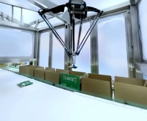 Robot Manipulador Paralelo con Sistema Visual de 3/5/8 kg de Carga Útil para Empacar y Clasificar, Robot Industrial Pequeño - Product Image 1
