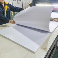 Feuille de PVC rigide imprimable blanche brillante A4 pour cartes