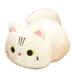 Muñeco de gato pequeño Kawaii supersuave, juguete de peluche de gatito grande para bebés, almohada de abrazo para dormir, cómodo para niñas - Product Image 3