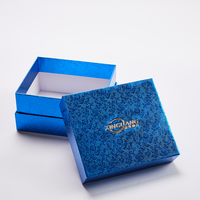 Boîte en carton rigide avec couvercle et base, écologique, de qualité supérieure, avec logo personnalisé, emballage de luxe pour parfum, bougie, bijoux
