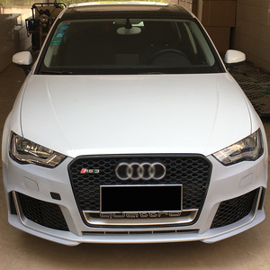 Nuevo kit de carrocería de parachoques de plástico tipo PP para Audi A3 2013-2016 Conversión a RS3 Parece con parrilla. - Product Image 3