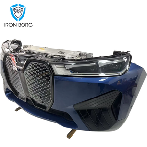 Convient pour <span class=keywords><strong>BMW</strong></span> <span class=keywords><strong>iX</strong></span> I20 <span class=keywords><strong>IX</strong></span> <span class=keywords><strong>XDrive40</strong></span> XDrive50 M60 Pare-chocs avant Face avant Kit de carrosserie avant Halfcat Kit complet - Product Image 5