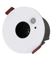 Lampu Sensor Led koridor balkon antisilau Sensor tubuh manusia tersembunyi sorot 8-12w IP65 kualitas tinggi Aluminium LED Downlight