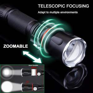 Linterna USB Recargable de 1000 Lúmenes, Súper Brillante, Impermeable, con 4 Modos de Luz, para Camping y Emergencias, Venta al Por Mayor - Product Image 2