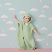 Hot-sale Baby Hooded Bath Towels for Newborn 100% Cotton Soft and Breathable