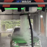 Machine de lavage de voiture sans contact à faible consommation d'eau, souffleur électrique à retour rapide en acier inoxydable pour économie de coûts