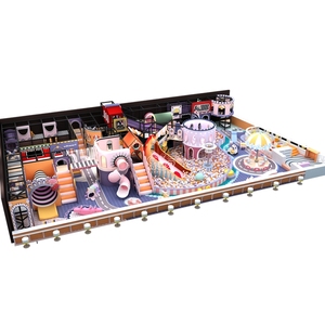 2025 Trend 400 Sqm Modular Macaron Kids Indoor Playground Chuangyong - Product Image 4