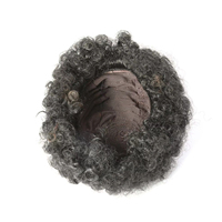 Perruque Afro moelleuse de haute qualité pour poupée BJD accessoires de poupée haut de gamme en gros