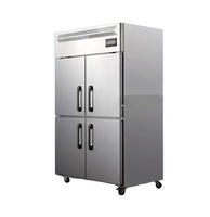 Congélateur-réfrigérateur double porte 1000L pour restaurant