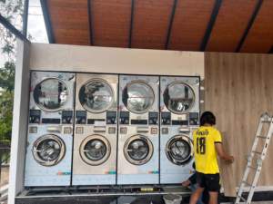 เครื่องอบผ้าแบบซ้อนประหยัดพื้นที่สำหรับสแตนเลส |   เครื่องซักผ้าแบบซ้อนอัจฉริยะประสิทธิภาพสูง รุ่น Wdh12 สำหรับเชิงพาณิชย์ - Product Image 6