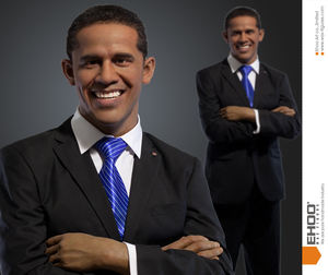 EH20 famoso <span class=keywords><strong>politico</strong></span> americano a grandezza naturale figura di cera in vendita - Product Image 2