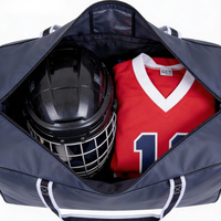 Sac de hockey senior personnalisé BONROOY 36x16x20 pouces, professionnel, durable, MOQ 10, 10 couleurs, 180L, imperméable, tissu 660g