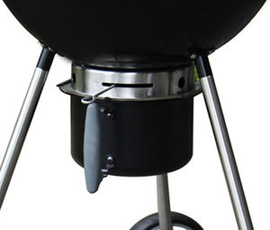 <span class=keywords><strong>Barbecue</strong></span> portable en acier pour jardin et camping, avec chariot, au charbon de bois, en forme de pomme, pour la cuisson - Product Image 5