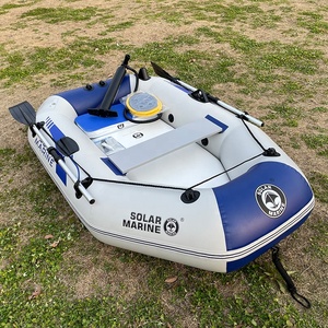 Bateau à rames monoplace en PVC, bateau gonflable, kayak, canoë à pont pneumatique avec accessoires gratuits pour la pêche, le <span class=keywords><strong>camping</strong></span> et les voyages - Product Image 3