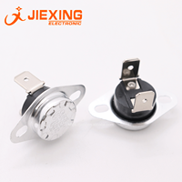 Thermostat KSD301 à interrupteur normalement fermé en bakélite, capteur de température 40-180°C, 250V 10A, pour domotique, thermostat de température TDS