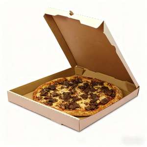 Caja de Pizza Rectangular de Dos Pisos con Logotipo Impreso Personalizado, Tamaño Grande, Cartón Ecológico Aislado, Materiales Reciclados para Llevar, <span class=keywords><strong>Sushi</strong></span> - Product Image 2