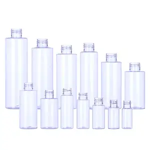 High Quality Empty Refillable White Clear Plastic Spray Bottle Fine Mist 30 80 100 250 500 Ml 16oz PET 8 Oz Plastic Spray Bottle