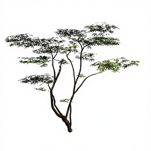 Plante artificielle de frêne japonais vert <span class=keywords><strong>Pieris</strong></span> <span class=keywords><strong>Japonica</strong></span>, arbre d'érable haut de gamme de luxe léger, plante d'intérieur personnalisable pour salon - Product Image 1