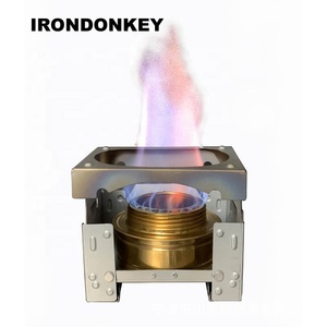 Réchaud de <span class=keywords><strong>camping</strong></span> IRONDONKEY, réchaud pliable allemand professionnel avec pare-vent intégré, réchaud à alcool ultra léger, réchaud à <span class=keywords><strong>gaz</strong></span> de poche - Product Image 6