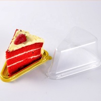 Vente en gros Boîtes de boulangerie Boîte à gâteaux à emporter avec fenêtre Boîtes à gâteaux pour dessert Gâteau Tarte Pizza Durian Crisp