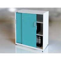 Classeur en bois en métal simple et moderne EKL avec serrure de tiroir pour le stockage de bureau scolaire ou les collections de thé Armoire de plancher basse
