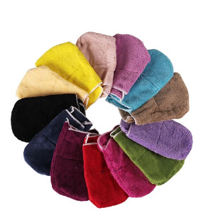 Guante de Lana de Cordero Multicolor Personalizado para Lustrar Zapatos, Manopla Multiusos para Limpiar Cuero, para Sofás, Zapatos y Bolsos, Venta al Por Mayor - Product Image 4