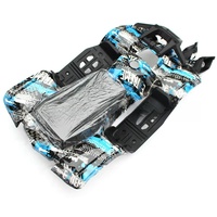 Kit complet de carénage et de garde-boue en plastique pour mini quad ATV 49cc, pièces de rechange pour buggy électrique pour jeunes, ajustement parfait