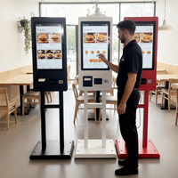 Caisse enregistreuse tout-en-un WUXIN 15,6/27 pouces Totem avec écran tactile TFT LED, système de point de vente TPV POS avec imprimante et scanner