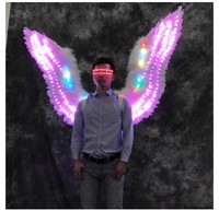 Ailes d'ange pour la danse sur scène, accessoires d'ailes de papillon pour adultes, pour se déguiser et créer une ambiance de bar