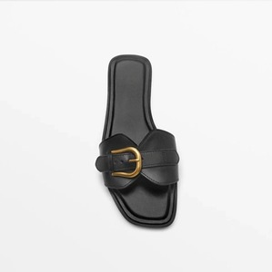 Sandalias Planas de Moda para Mujer con Hebilla, Sandalias Casuales de Playa - Product Image 5