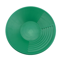 Prix de gros personnalisé 15 "en plastique Gold Pan Gold Basin pour le traitement des minéraux de boue de sable Outils de ruée vers l'or à vendre