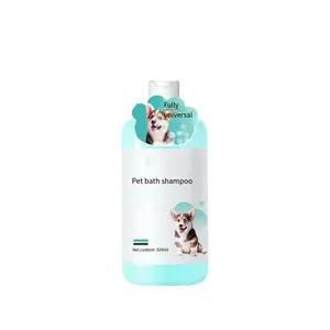 Shampoo para banho de animais de estimação, shampoo sem água para cães, alívio de coceira, hidratante, espuma para pele, shampoo para animais de estimação, para banho de cães