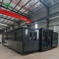 Maison modulaire, maison mobile, conteneur, maisons préfabriquées, mini-maisons préfabriquées, maison pliable extensible de luxe de 30 pieds, casa de portable