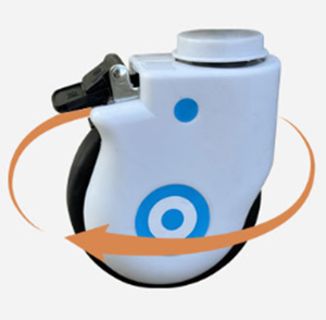 Медицинская кровать с ручным управлением, однофункциональная, для клиник, от производителя - Product Image 4