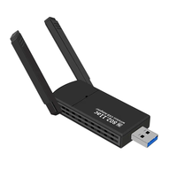 Custom pabrik Driver 1800Mbps USB 3.0 Wifi 6 USB Dongle adaptor nirkabel kartu jaringan