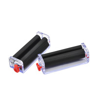 Accessoire de papier à rouler 70mm Transparent réglable main Muller rouleau en plastique tabac rouleau Cigarette rouleuse