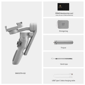 Zhiyun-Q3 <span class=keywords><strong>stabilisateur</strong></span> de cardan à 3 axes portatif lisse, avec lumière, Auto entrée, suivi d'objets pour <span class=keywords><strong>iPhone</strong></span> 12 11 PRO MAX, Android - Product Image 2